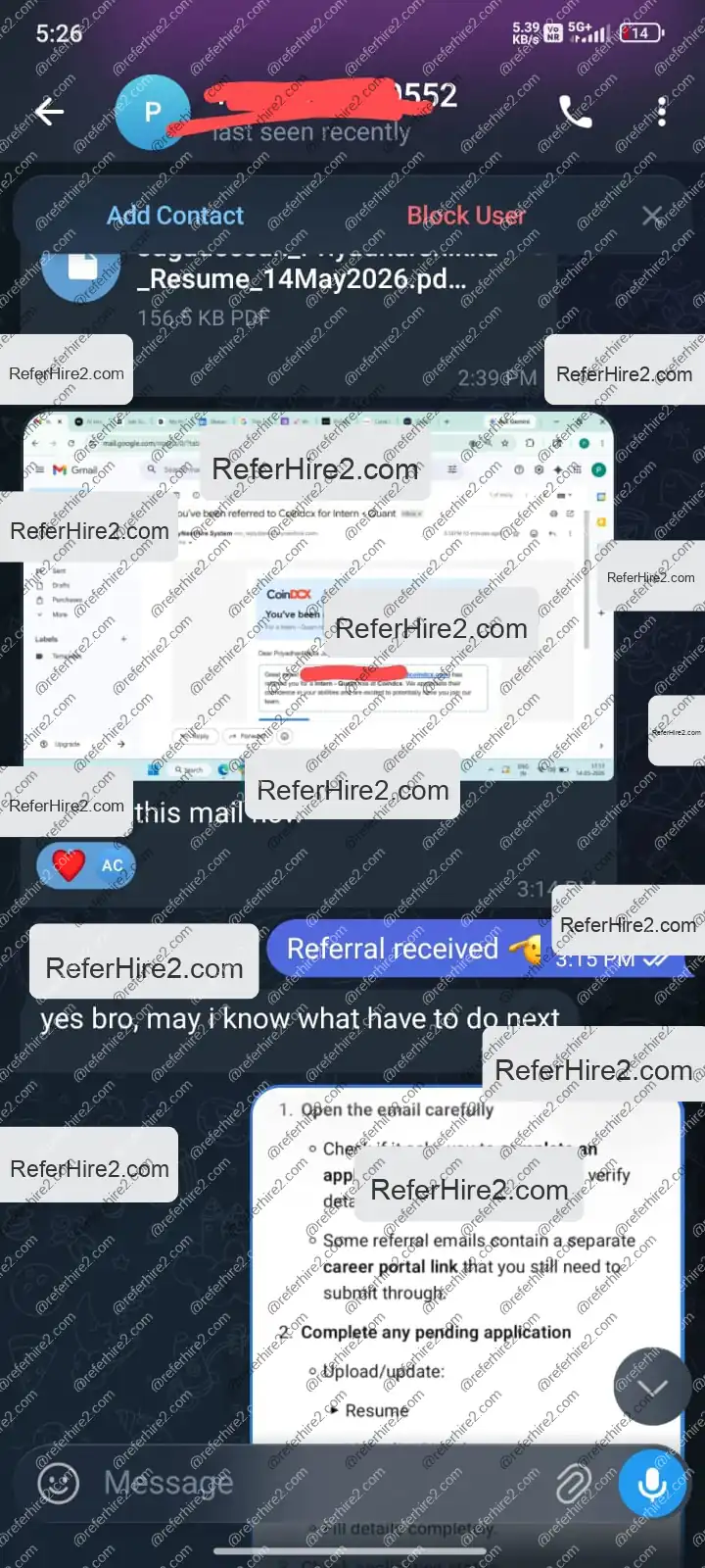 Referral Proof 16 MAY 2026