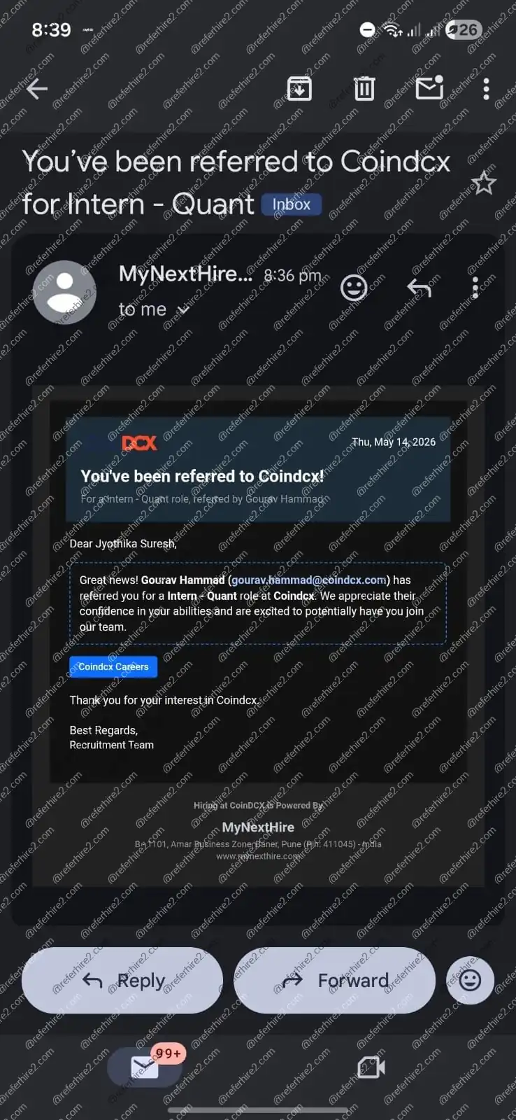 Referral Proof 18 MAY 2026